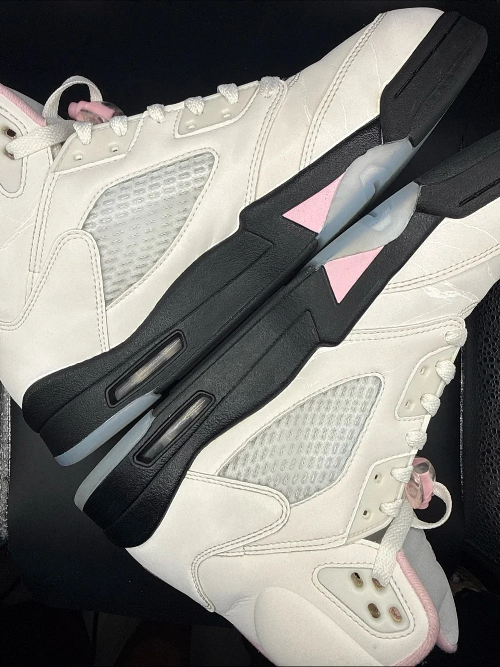Size 10.5 - Air Jordan 5 Retro Medium Soft Pink, HQ7978-102, W Box, No Insoles